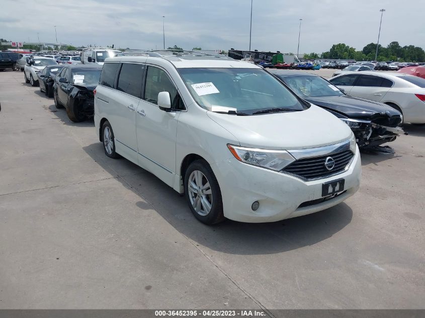 2013 NISSAN QUEST SL - JN8AE2KP7D9065042