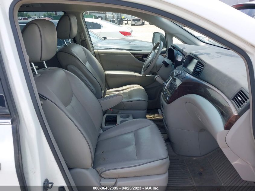2013 NISSAN QUEST SL - JN8AE2KP7D9065042