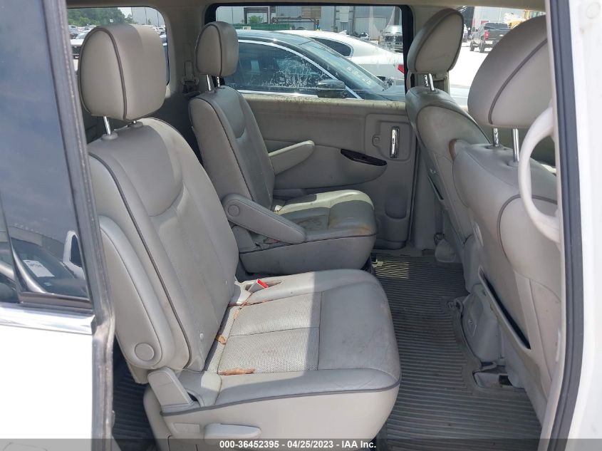 2013 NISSAN QUEST SL - JN8AE2KP7D9065042