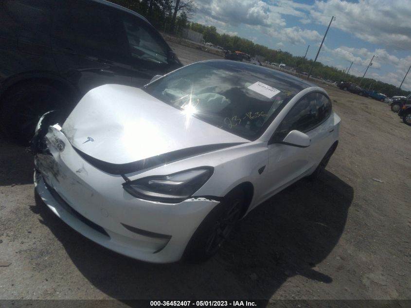 2022 TESLA MODEL 3 - 5YJ3E1EA2NF118808