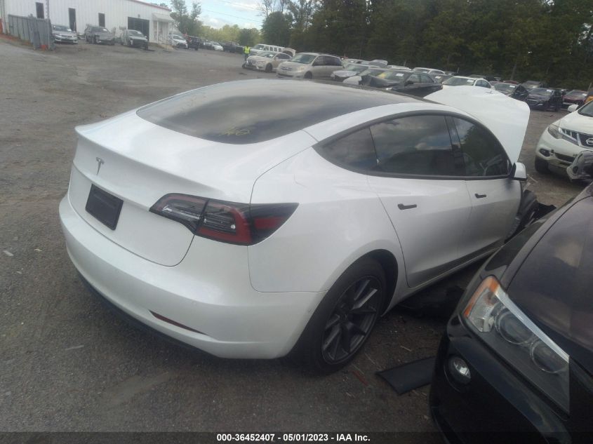 2022 TESLA MODEL 3 - 5YJ3E1EA2NF118808