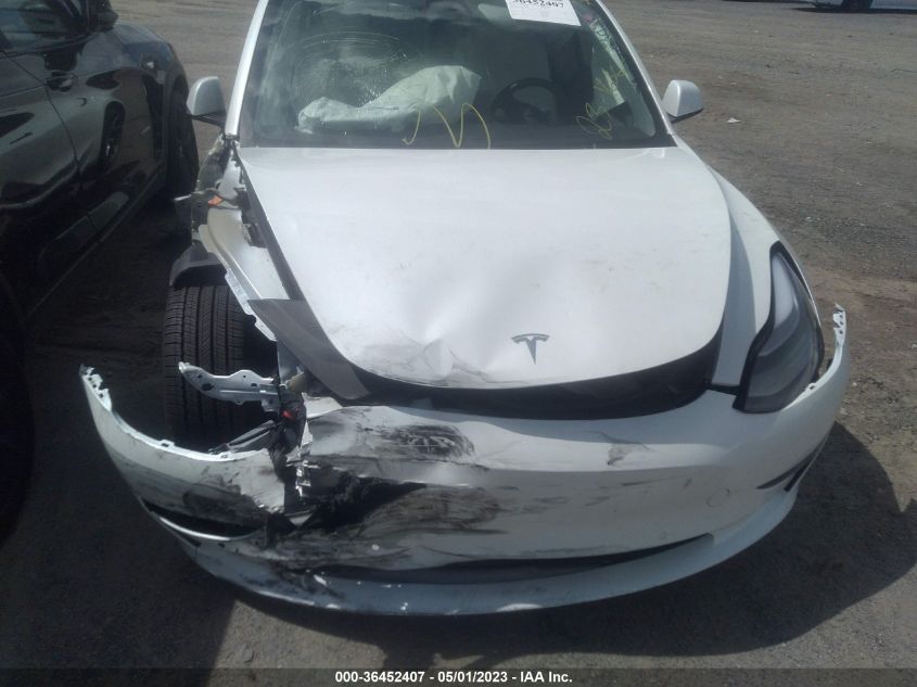 2022 TESLA MODEL 3 - 5YJ3E1EA2NF118808