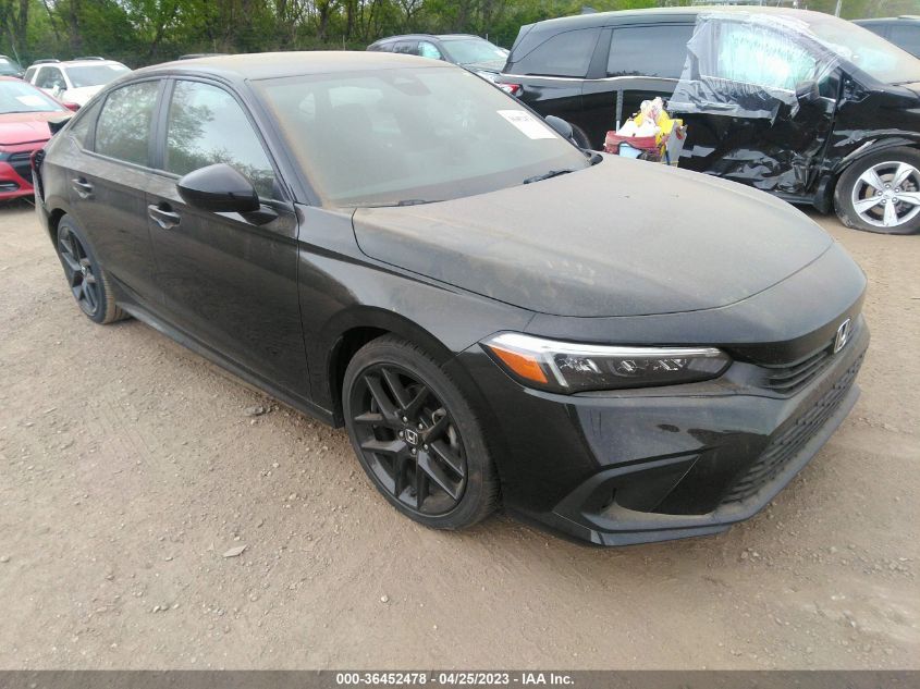2022 HONDA CIVIC SEDAN SPORT - 2HGFE2F56NH552469
