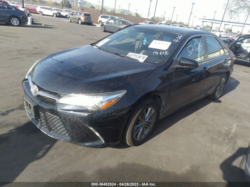 2017 TOYOTA CAMRY SE - 4T1BF1FK8HU630581