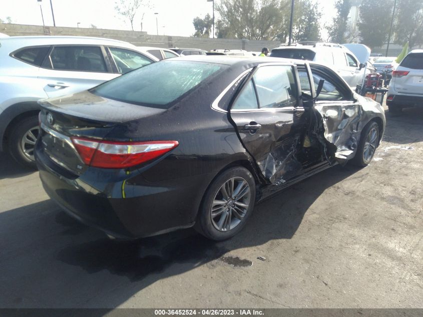2017 TOYOTA CAMRY SE - 4T1BF1FK8HU630581