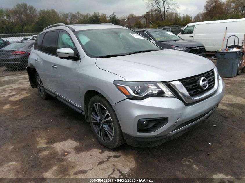 2017 NISSAN PATHFINDER PLATINUM - 5N1DR2MM4HC697498
