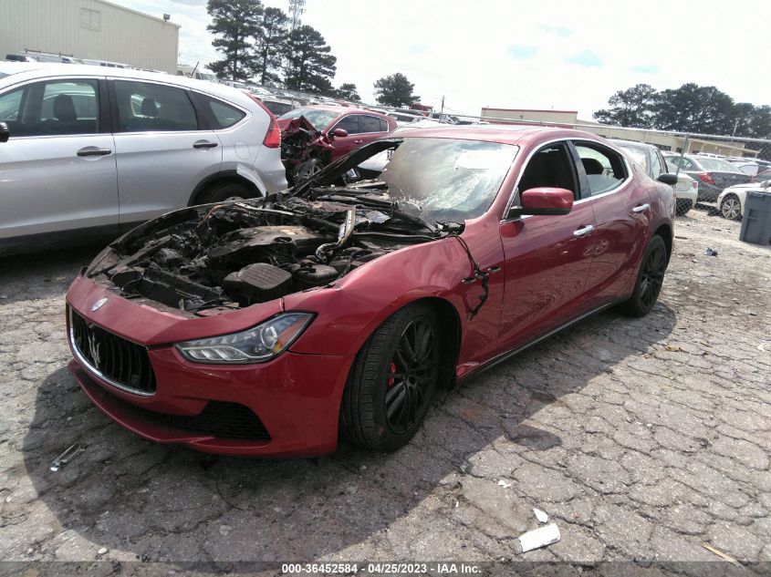 2016 MASERATI GHIBLI S Q4 - ZAM57RTA6G1183897