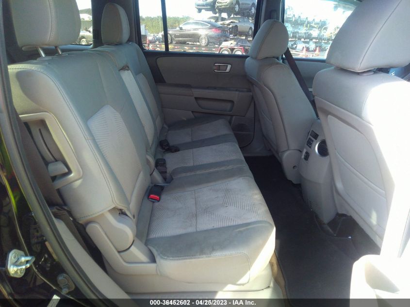 2013 HONDA PILOT LX - 5FNYF3H29DB032140