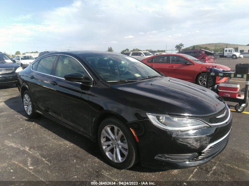 2015 CHRYSLER 200 LIMITED - 1C3CCCAB0FN608297