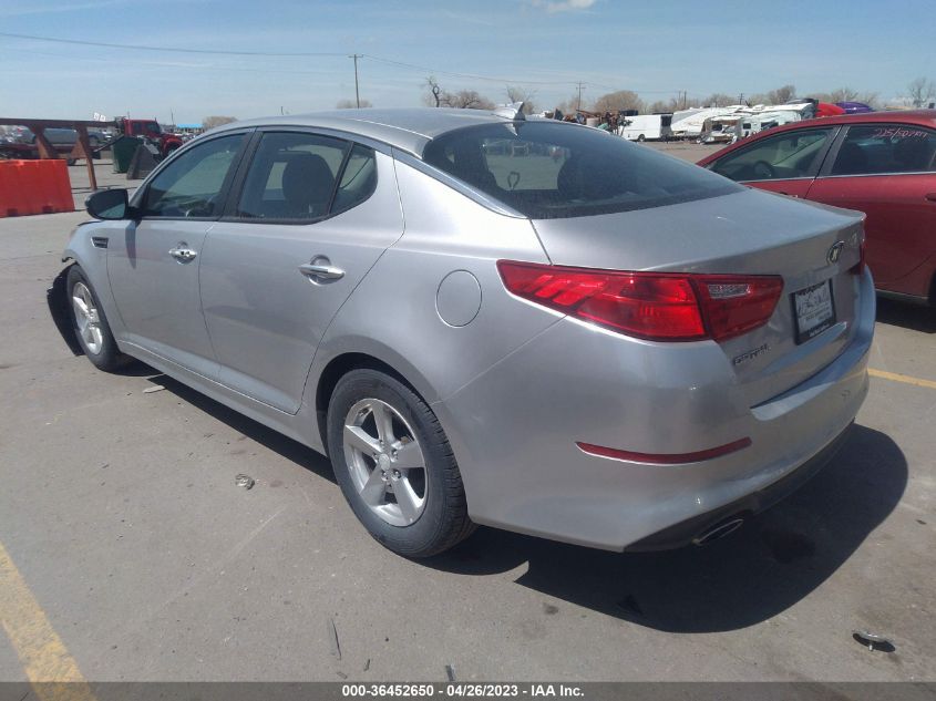 2015 KIA OPTIMA LX - 5XXGM4A72FG494455