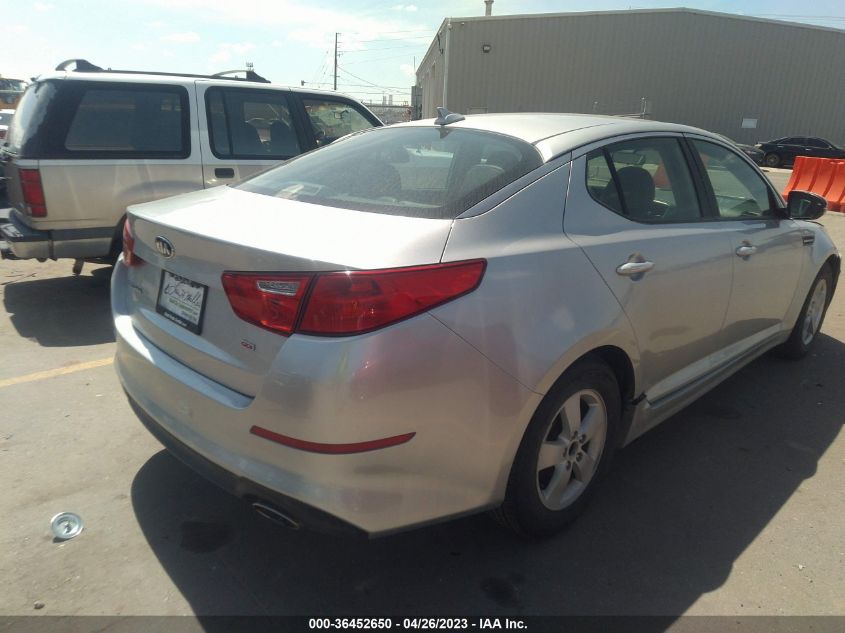 2015 KIA OPTIMA LX - 5XXGM4A72FG494455