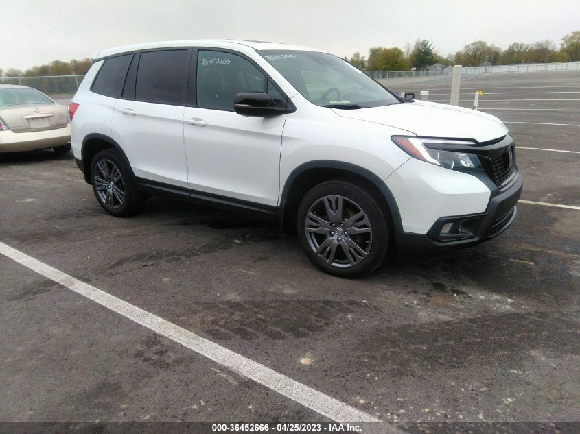 2021 HONDA PASSPORT EX-L - 5FNYF8H55MB041361