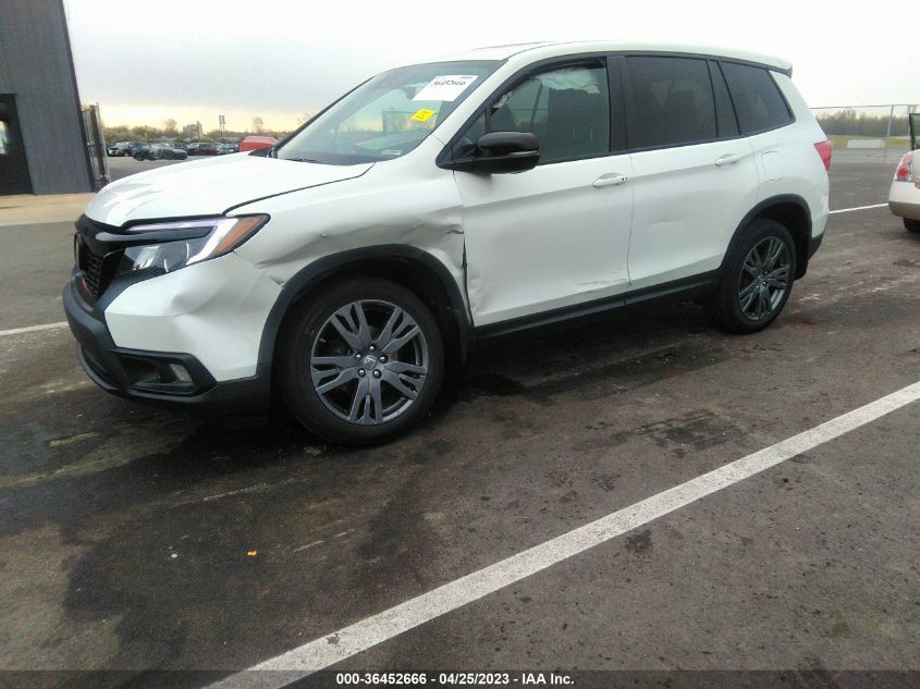 2021 HONDA PASSPORT EX-L - 5FNYF8H55MB041361