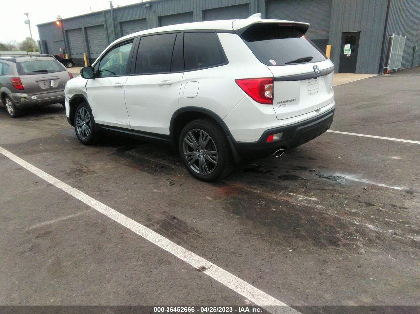 2021 HONDA PASSPORT EX-L - 5FNYF8H55MB041361