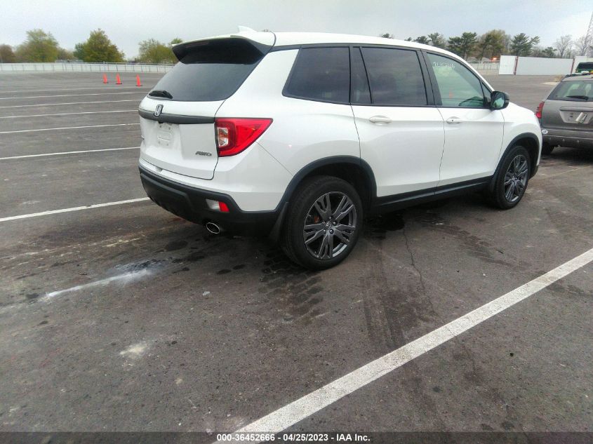 2021 HONDA PASSPORT EX-L - 5FNYF8H55MB041361