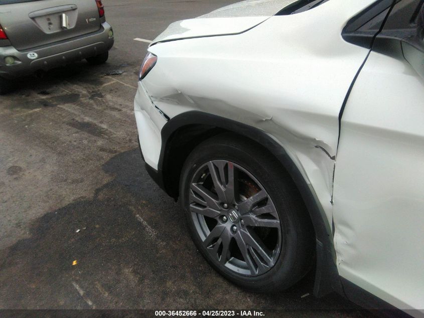 2021 HONDA PASSPORT EX-L - 5FNYF8H55MB041361