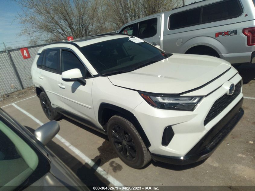 2022 TOYOTA RAV4 HYBRID SE - JTM16RFV8ND064779