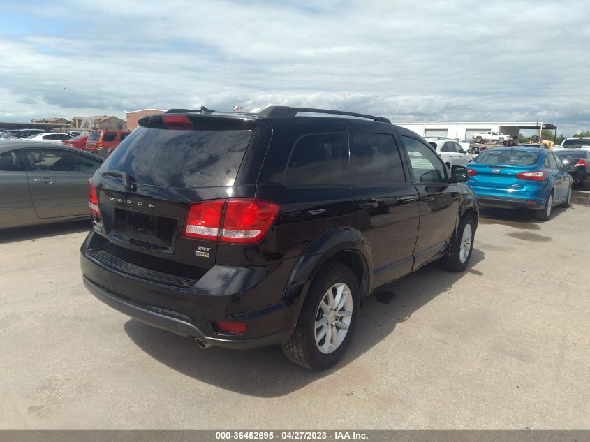 2017 DODGE JOURNEY SXT - 3C4PDCBG3HT522876