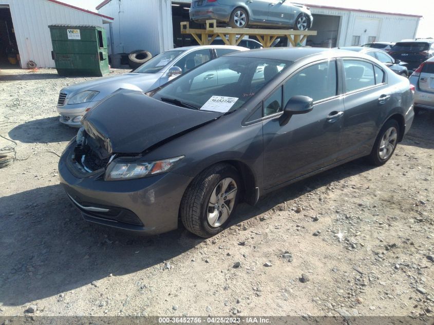 2013 HONDA CIVIC SDN LX - 2HGFB2F5XDH591315