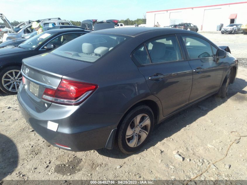 2013 HONDA CIVIC SDN LX - 2HGFB2F5XDH591315