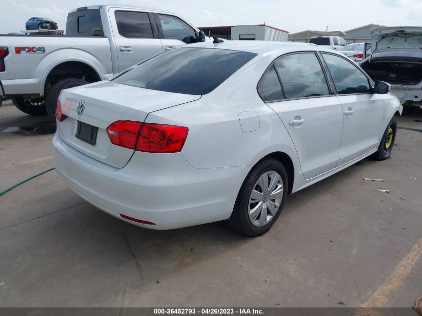 2014 VOLKSWAGEN JETTA SEDAN SE - 3VWD07AJ3EM417857