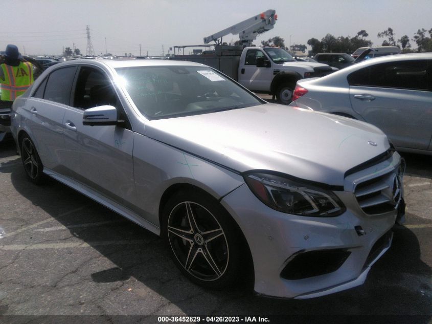 2014 MERCEDES-BENZ E-CLASS E 550 SPORT - WDDHF9BB7EA966762