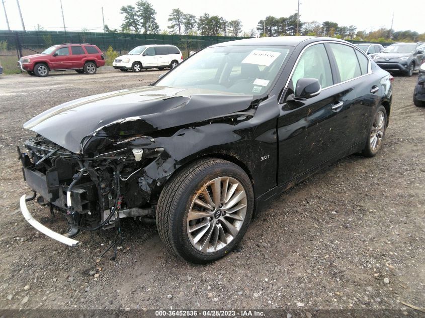 2018 INFINITI Q50 3.0T LUXE - JN1EV7AR5JM432612