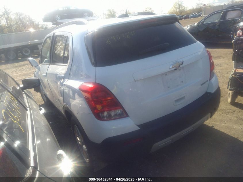 2016 CHEVROLET TRAX LT - 3GNCJLSB8GL258667