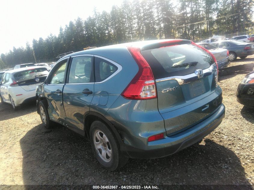 2015 HONDA CR-V LX - 2HKRM4H34FH635624