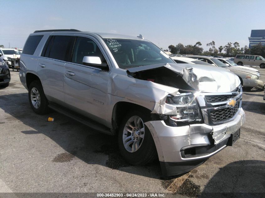 2017 CHEVROLET TAHOE LT - 1GNSCBKC3HR128556