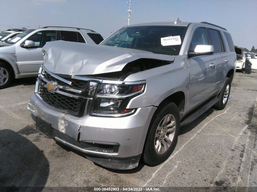 2017 CHEVROLET TAHOE LT - 1GNSCBKC3HR128556