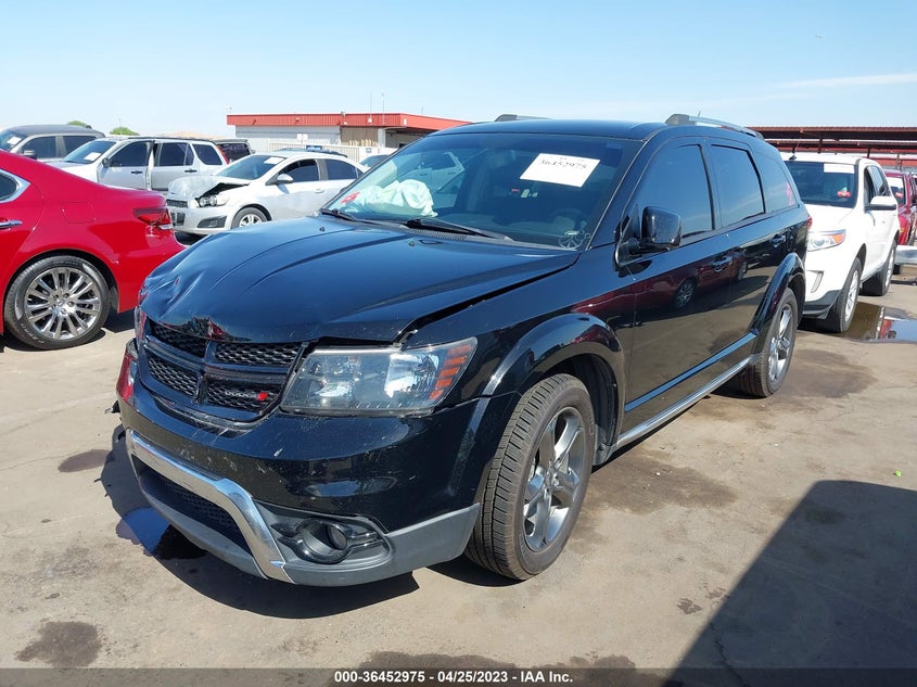 VIN 3C4PDCGGXJT172502 2018 DODGE JOURNEY CROSSROAD