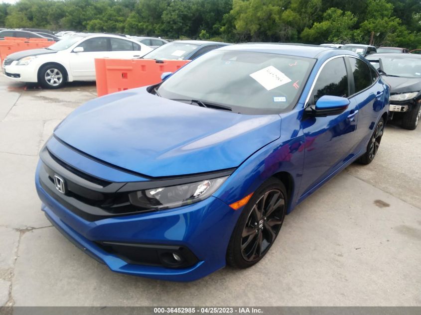 2020 HONDA CIVIC SEDAN SPORT - 2HGFC2F86LH573853