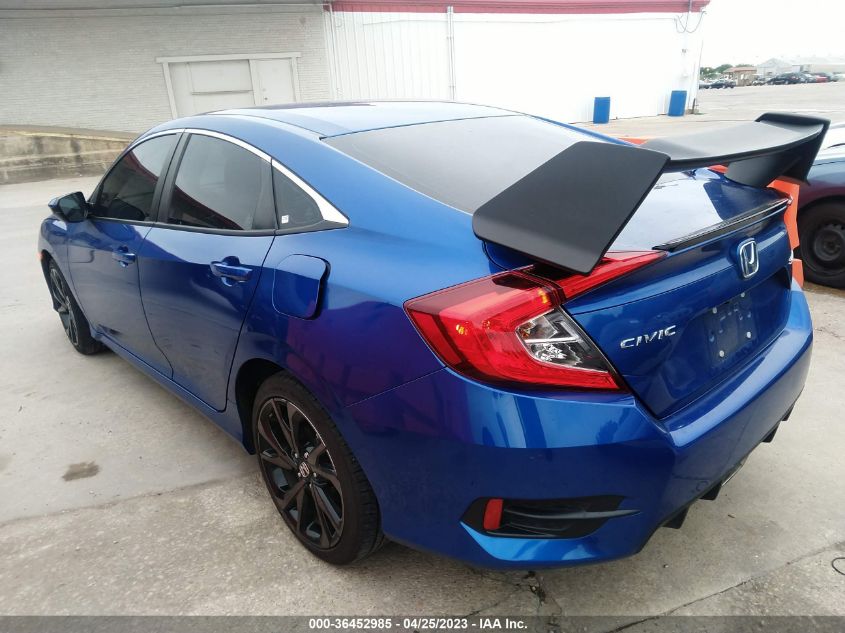 2020 HONDA CIVIC SEDAN SPORT - 2HGFC2F86LH573853