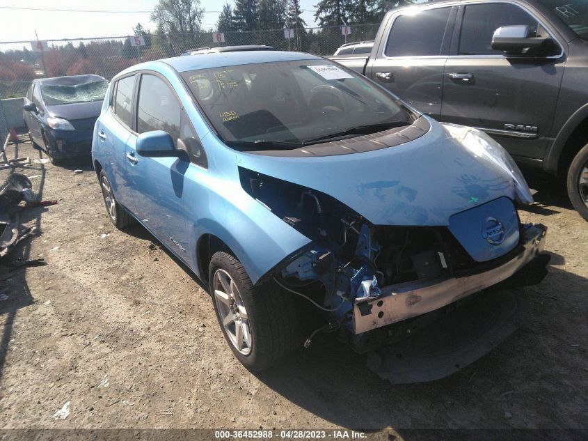 2014 NISSAN LEAF S - 1N4AZ0CP3EC334408