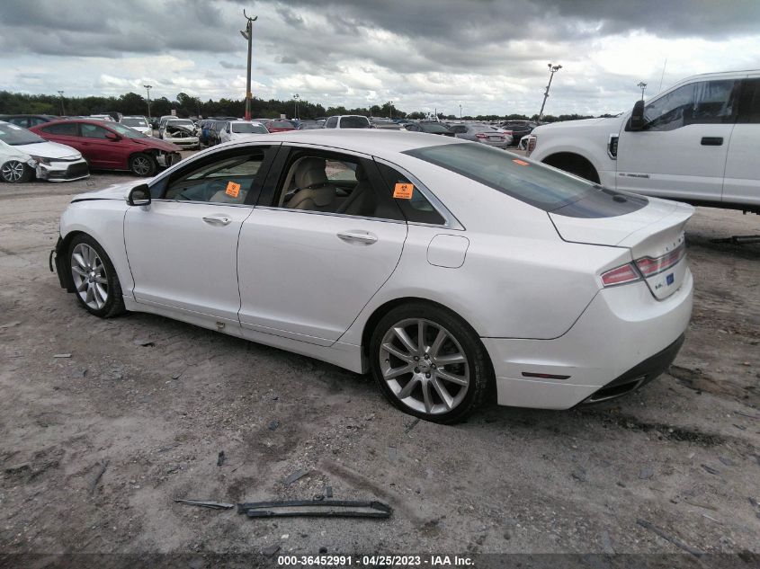 2015 LINCOLN MKZ HYBRID - 3LN6L2LU9FR625397