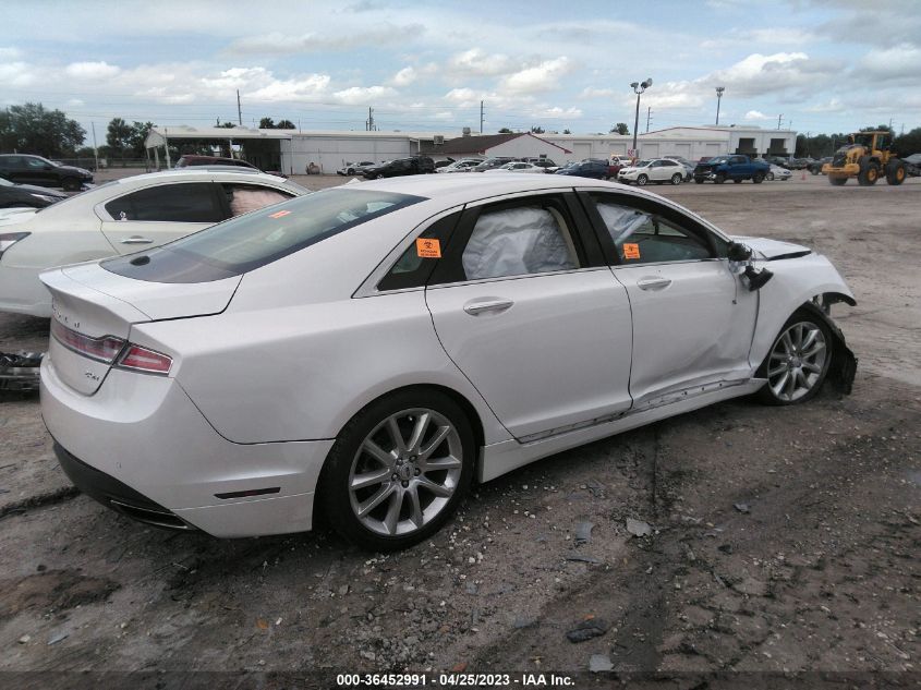 2015 LINCOLN MKZ HYBRID - 3LN6L2LU9FR625397