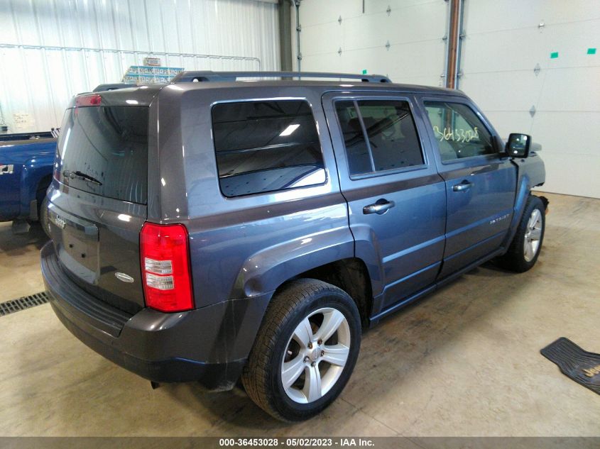 2016 JEEP PATRIOT LATITUDE - 1C4NJRFB4GD546433