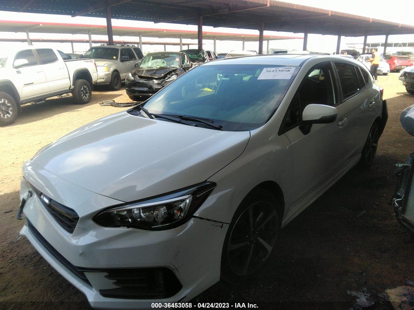 VIN 4S3GTAM65L3722447 2020 SUBARU IMPREZA SPORT