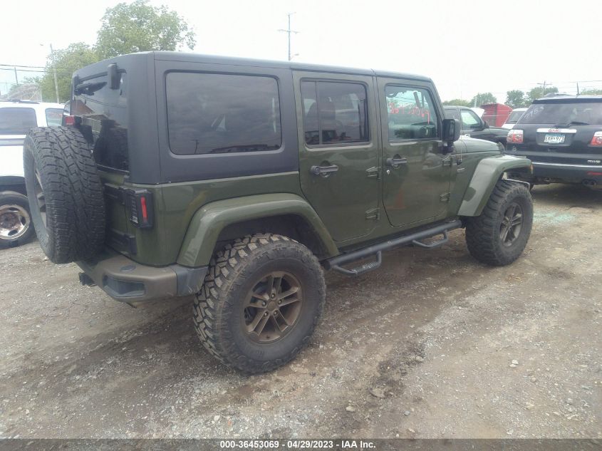 2016 JEEP WRANGLER UNLIMITED 75TH ANNIVERSARY - 1C4BJWEG2GL262092