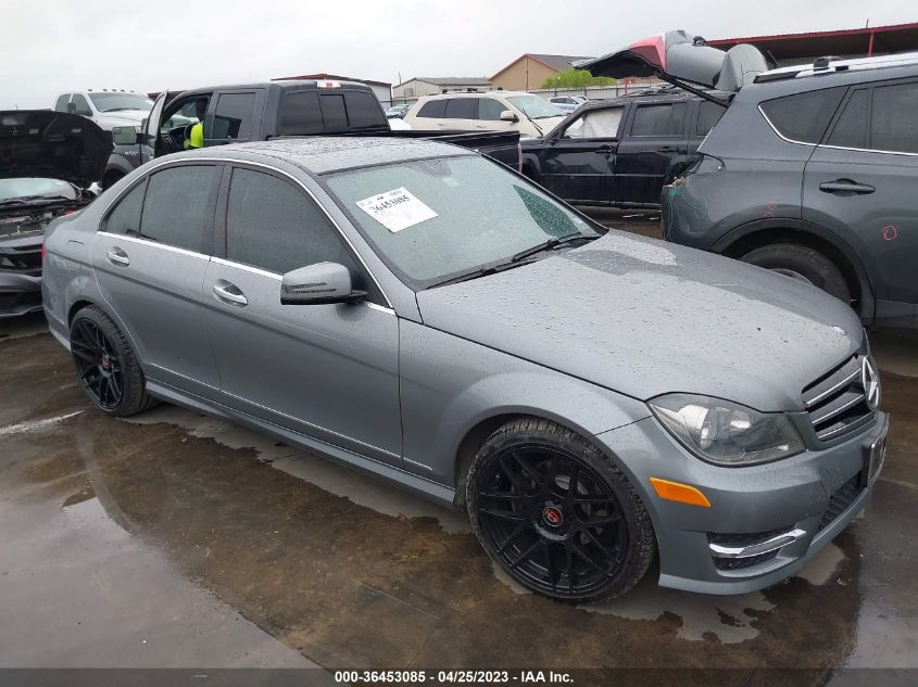 2014 MERCEDES-BENZ C-CLASS C 250 - WDDGF4HB3EA953206