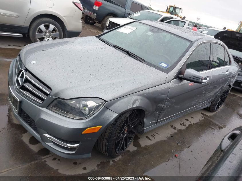 2014 MERCEDES-BENZ C-CLASS C 250 - WDDGF4HB3EA953206
