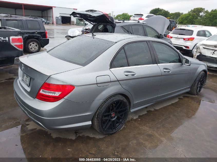 2014 MERCEDES-BENZ C-CLASS C 250 - WDDGF4HB3EA953206
