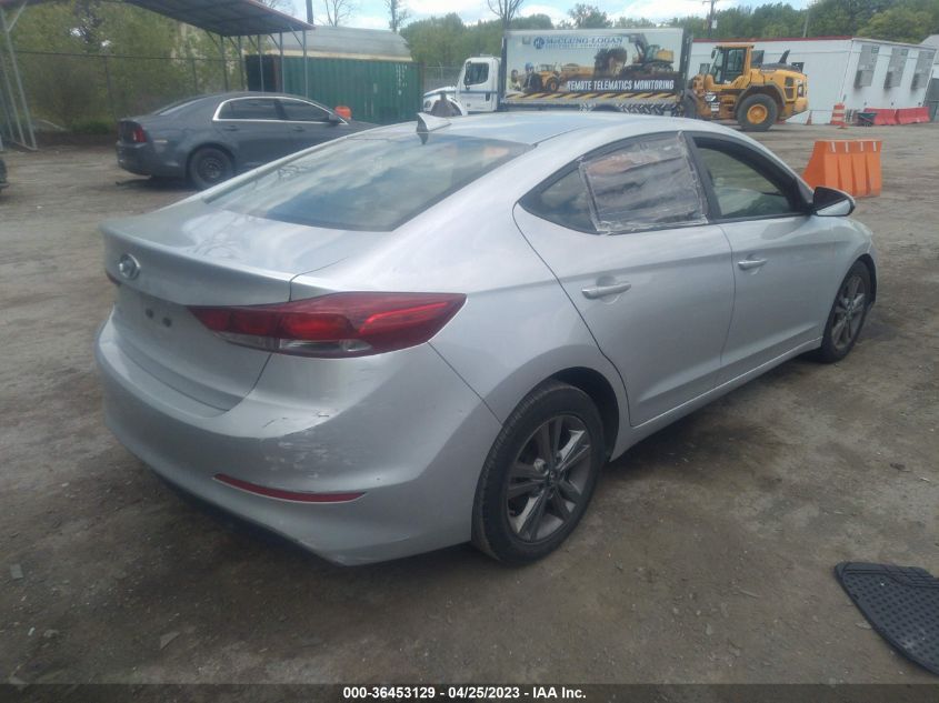 2018 HYUNDAI ELANTRA SEL - 5NPD84LFXJH328709