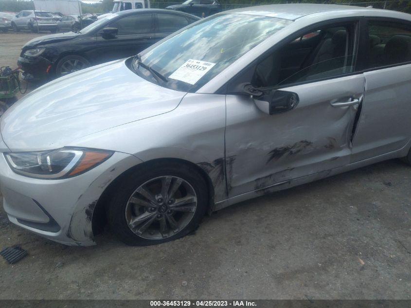 2018 HYUNDAI ELANTRA SEL - 5NPD84LFXJH328709