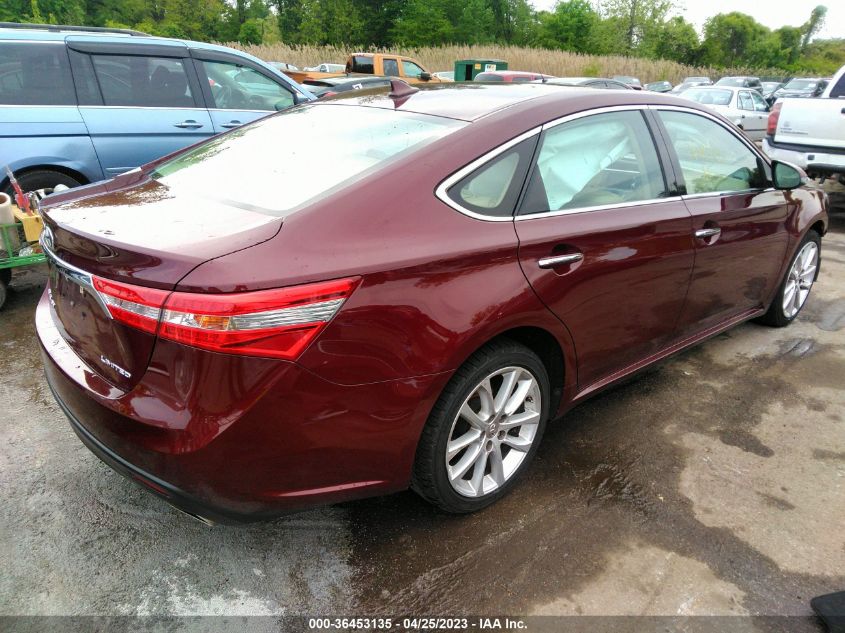 2014 TOYOTA AVALON LIMITED - 4T1BK1EB3EU131986