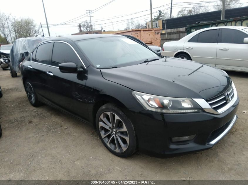 2014 HONDA ACCORD SEDAN SPORT - 1HGCR2F53EA158756