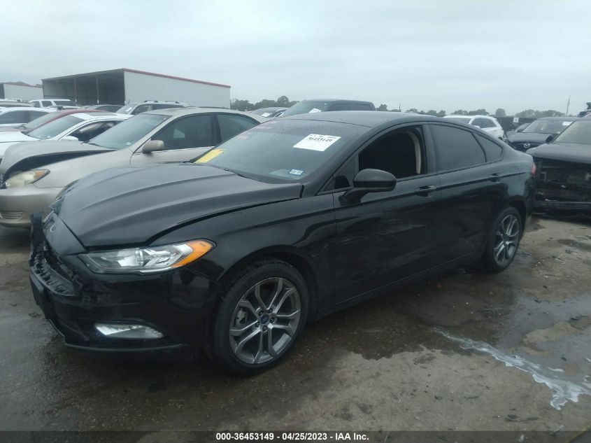 3FA6P0H91HR141007 2017 FORD FUSION, photo no. 2