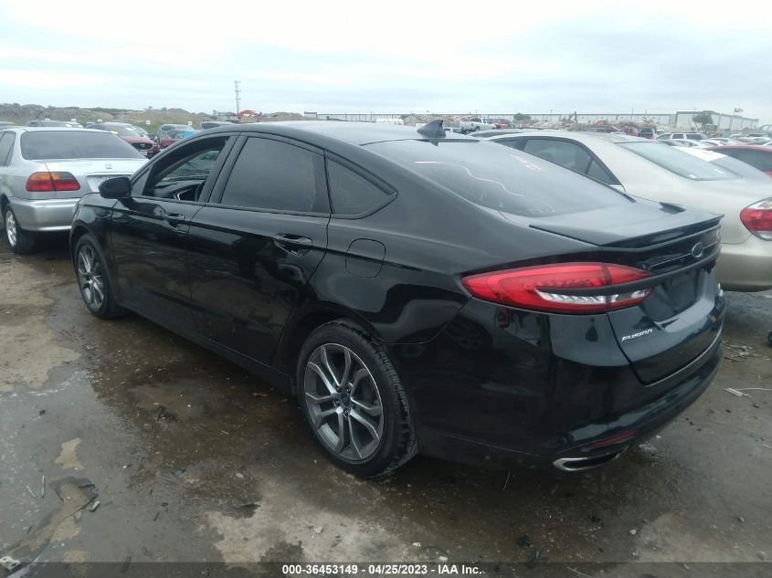 2017 FORD FUSION SE - 3FA6P0H91HR141007