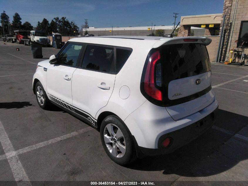2018 KIA SOUL BASE - KNDJN2A29J7535256